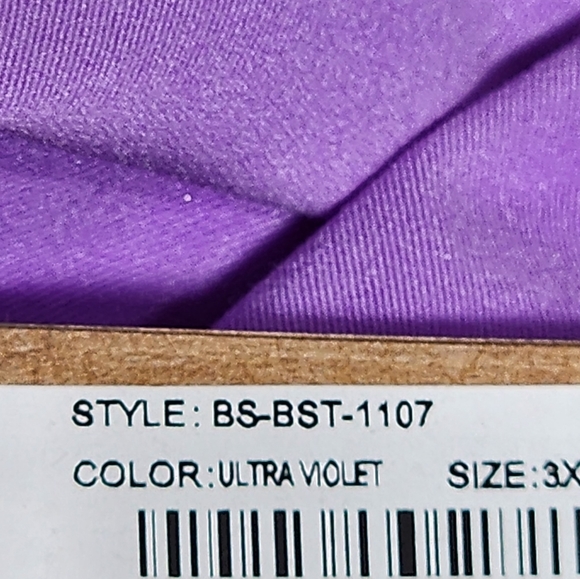 SKIMS FITS EVERYBODY HIGH CUT BODYSUIT IN ULTRA VIOLET/2X,3X, 4X/NWT - Picture 5 of 14